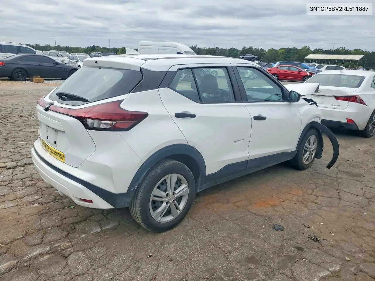 2024 NISSAN KICKS VIN 3N1CP5BV2RL511887 — фото 3