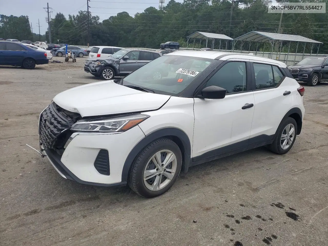NISSAN KICKS 2024, VIN 3N1CP5BV7RL554427