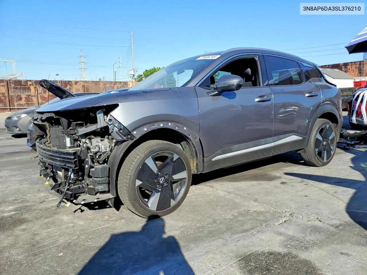 NISSAN KICKS 2025, VIN 3N8AP6DA3SL376210