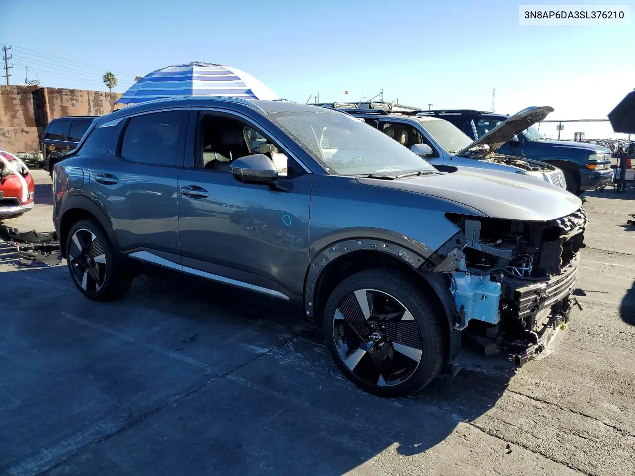 2025 NISSAN KICKS VIN 3N8AP6DA3SL376210 — фото 4