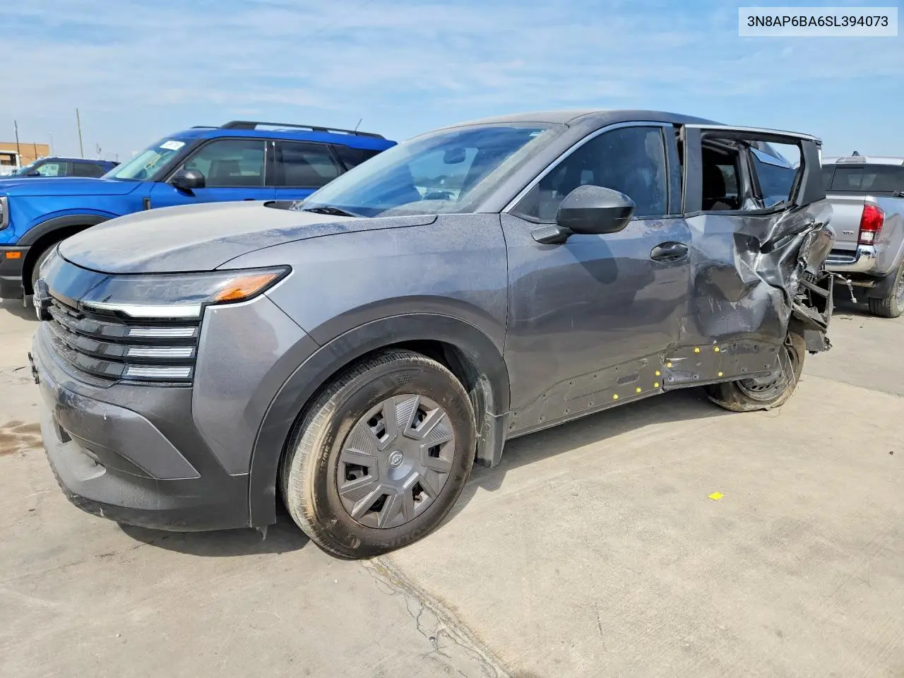 NISSAN KICKS 2025, VIN 3N8AP6BA6SL394073