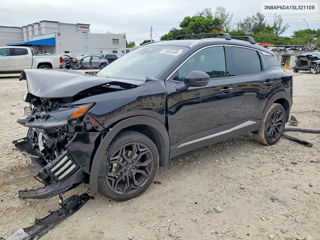 NISSAN KICKS 2025, VIN 3N8AP6DA1SL321108