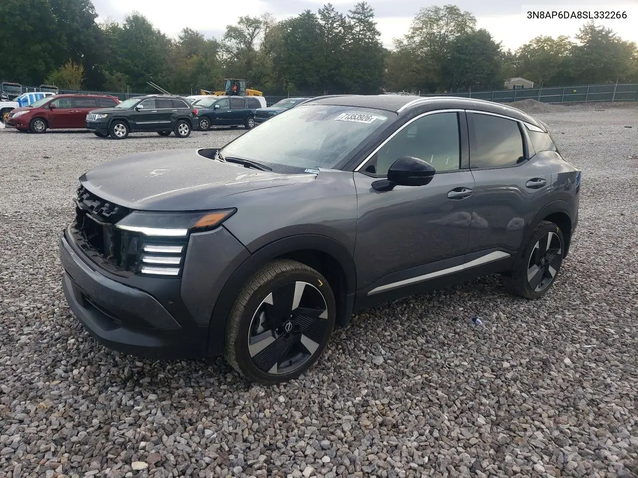 NISSAN KICKS 2025, VIN 3N8AP6DA8SL332266