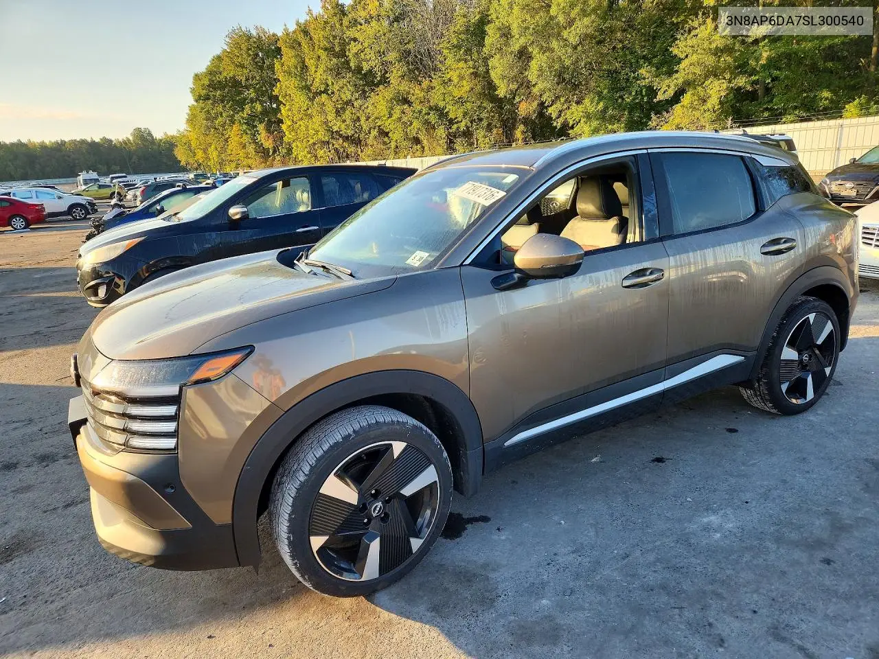NISSAN KICKS 2025, VIN 3N8AP6DA7SL300540
