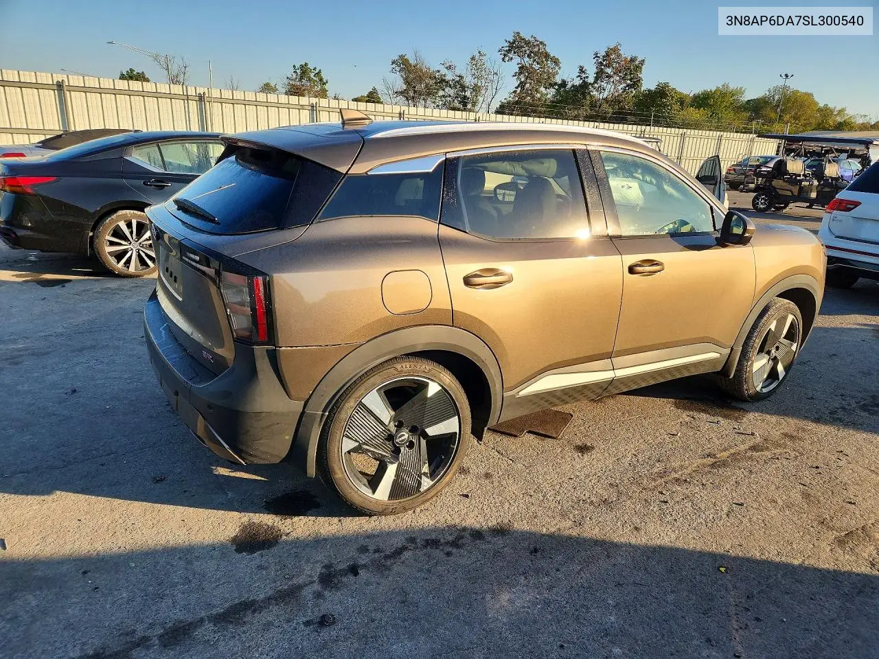 2025 NISSAN KICKS VIN 3N8AP6DA7SL300540 — фото 3