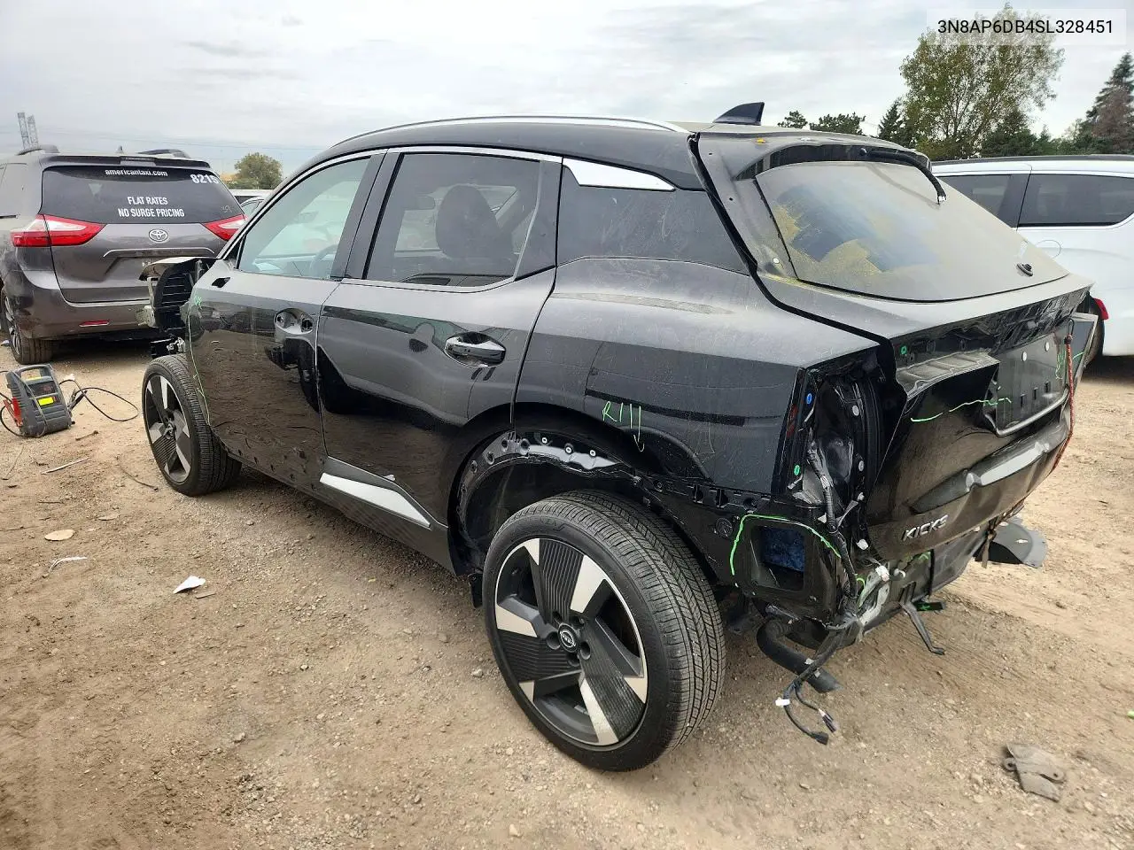 2025 NISSAN KICKS VIN 3N8AP6DB4SL328451 — фото 2