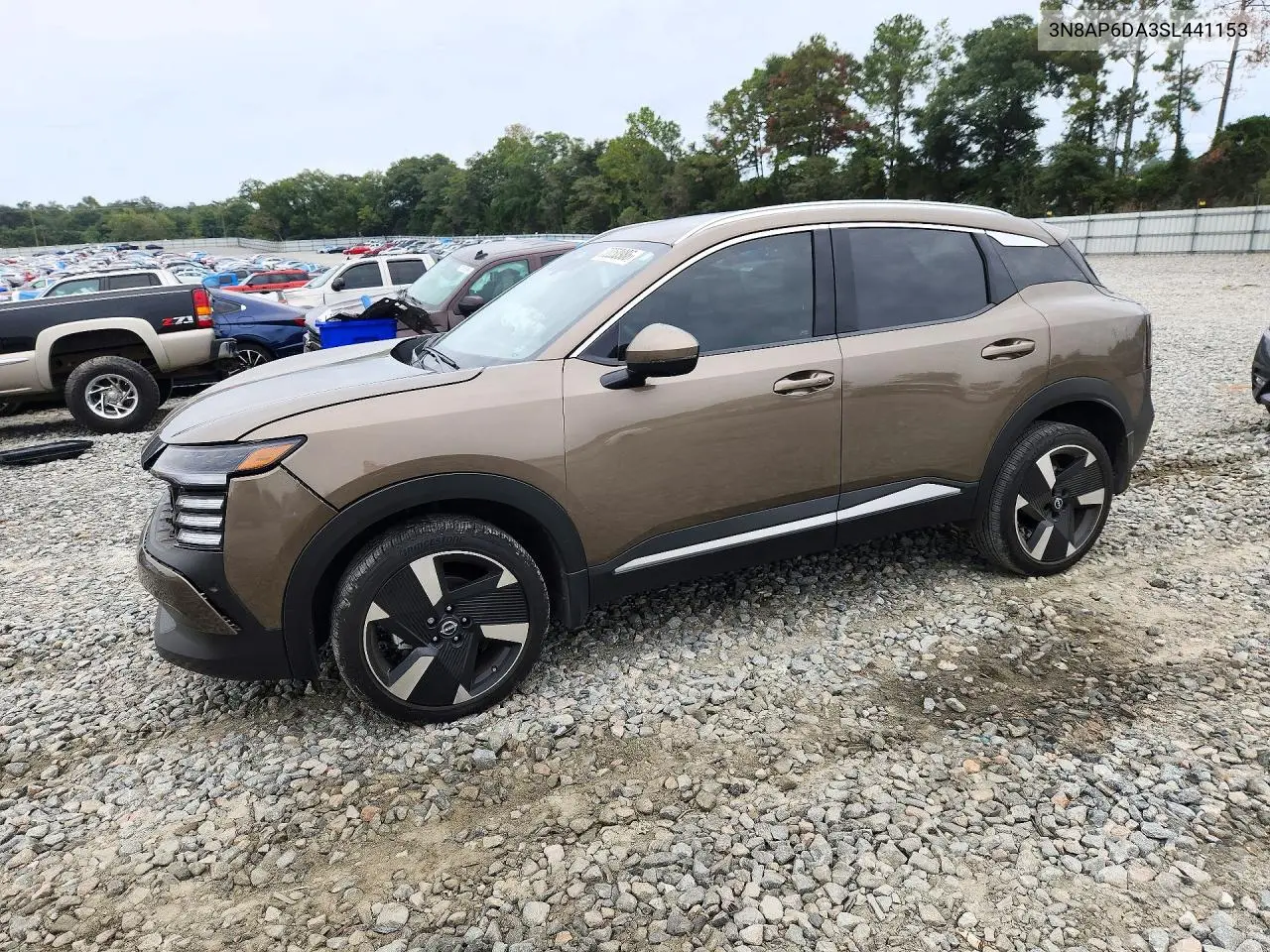 NISSAN KICKS 2025, VIN 3N8AP6DA3SL441153