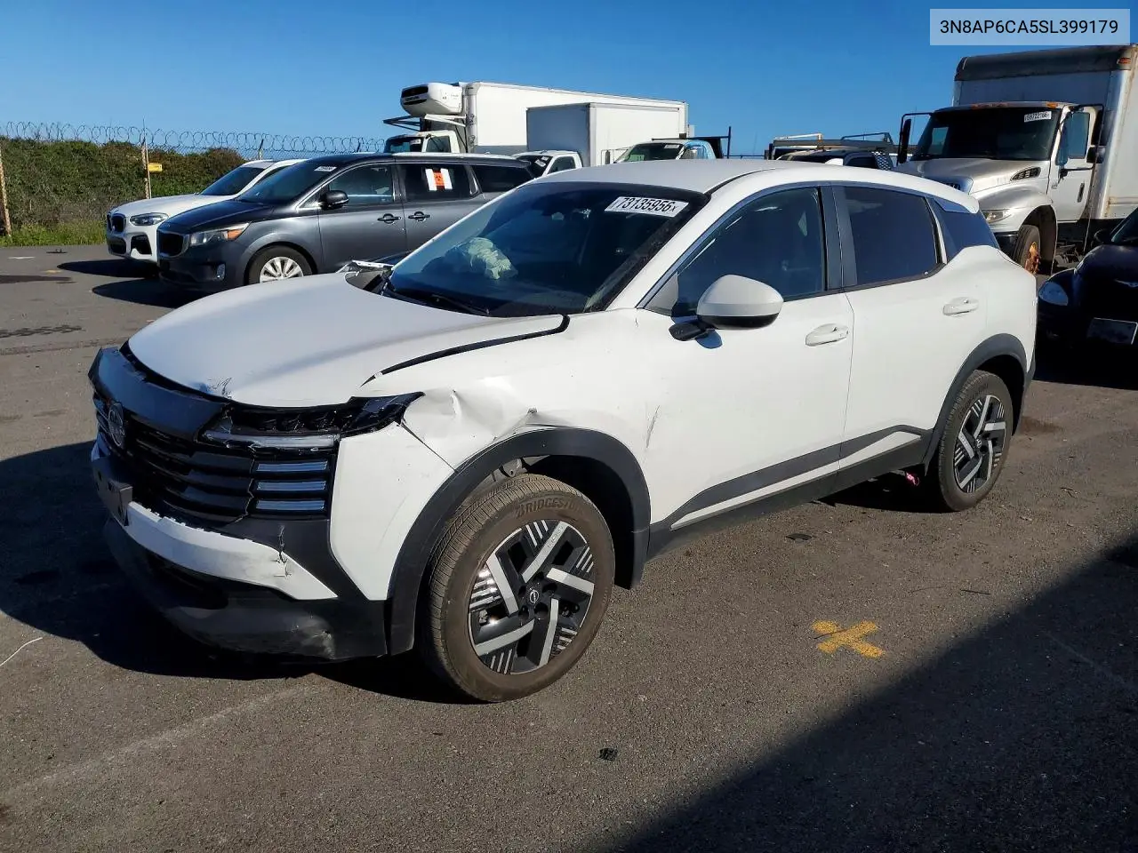 NISSAN KICKS 2025, VIN 3N8AP6CA5SL399179