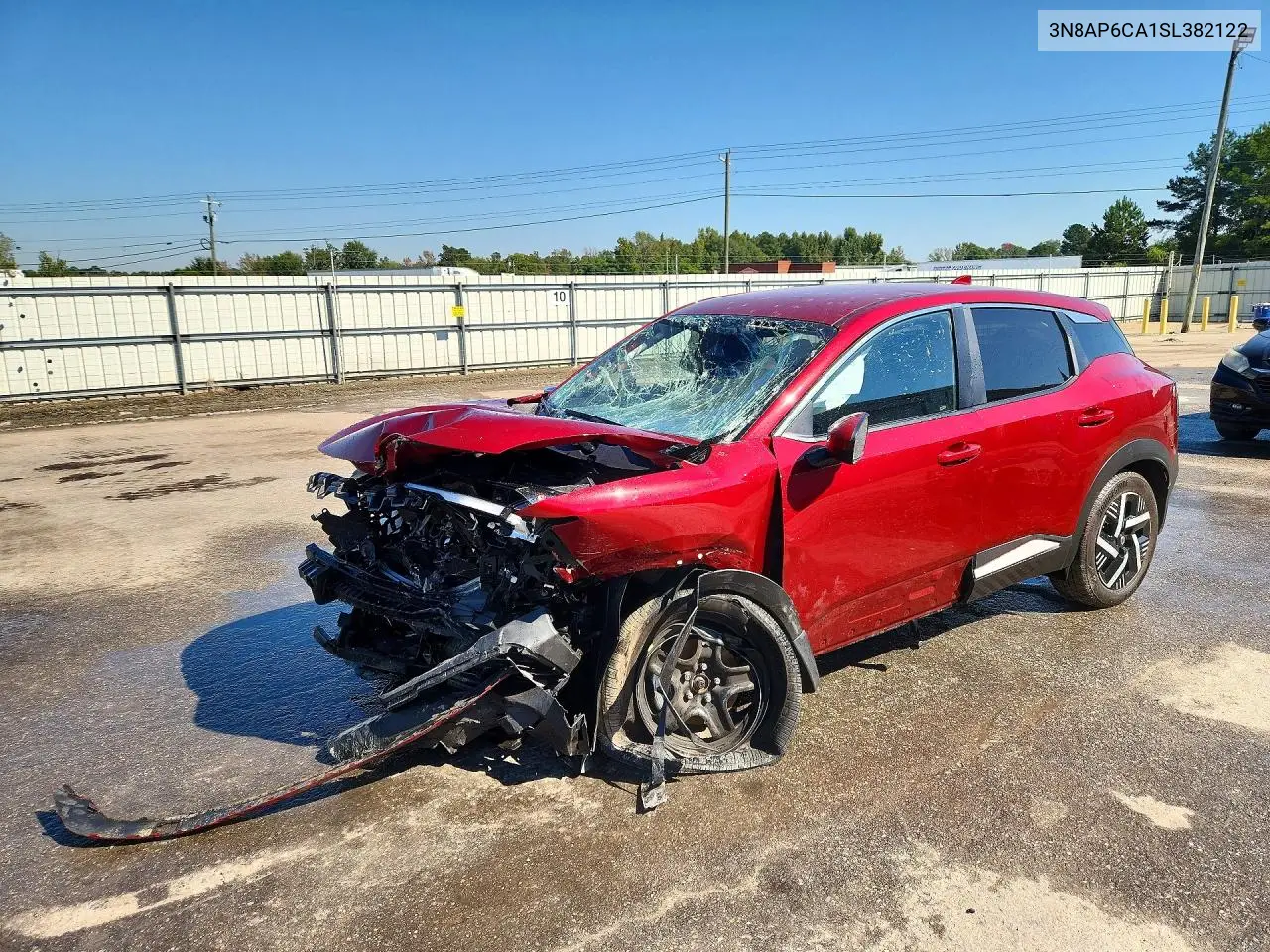 NISSAN KICKS 2025, VIN 3N8AP6CA1SL382122