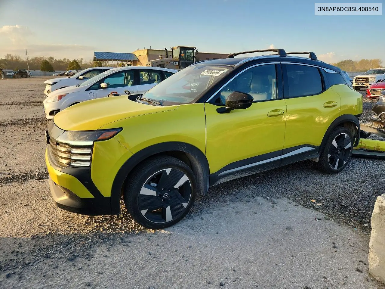 NISSAN KICKS 2025, VIN 3N8AP6DC8SL408540