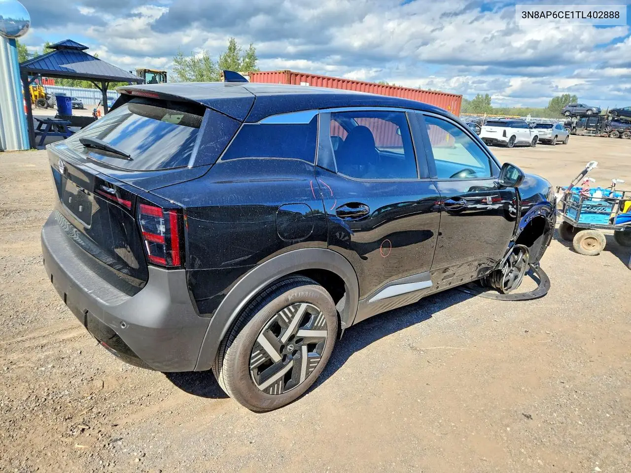 2026 NISSAN KICKS VIN 3N8AP6CE1TL402888 — фото 3