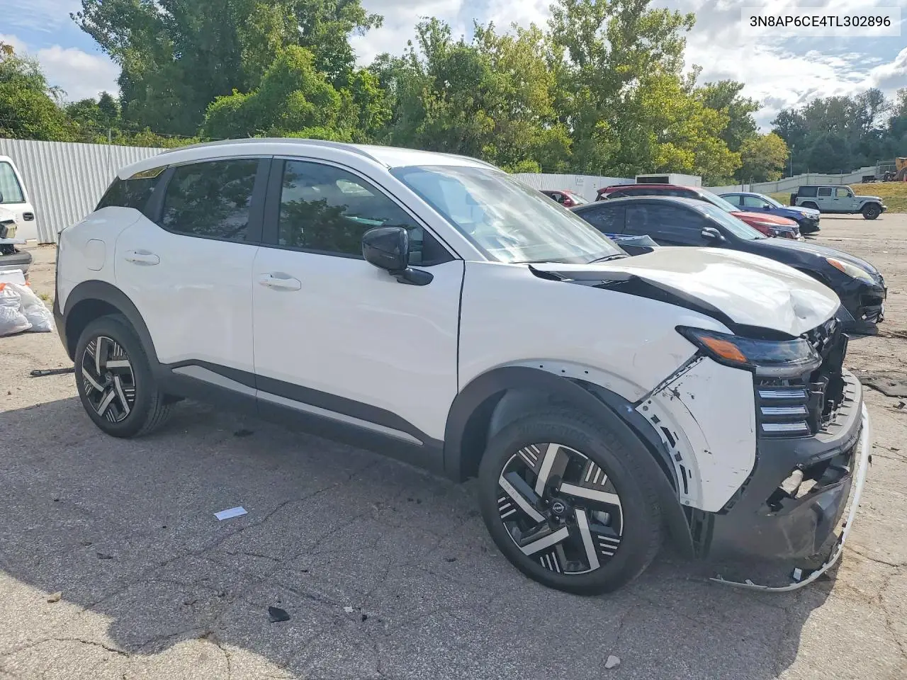 2026 NISSAN KICKS VIN 3N8AP6CE4TL302896 — фото 4