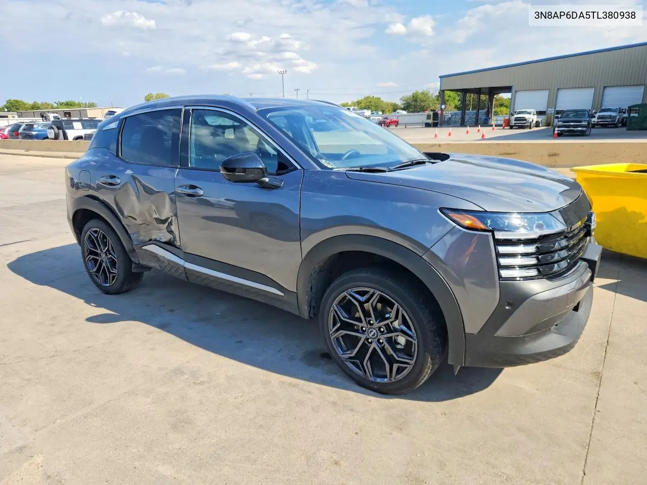 2026 NISSAN KICKS VIN 3N8AP6DA5TL380938 — фото 4