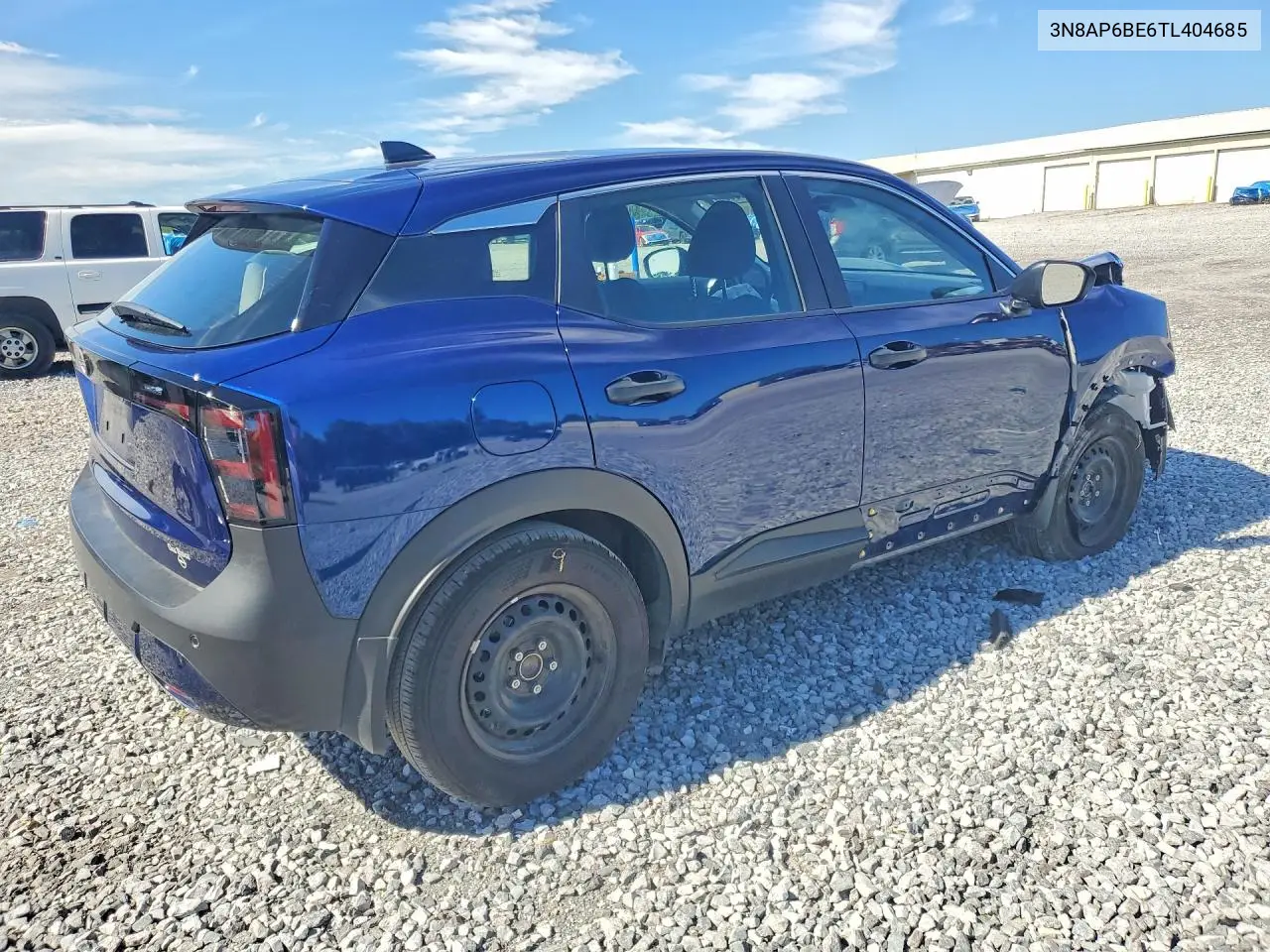 2026 NISSAN KICKS VIN 3N8AP6BE6TL404685 — фото 3