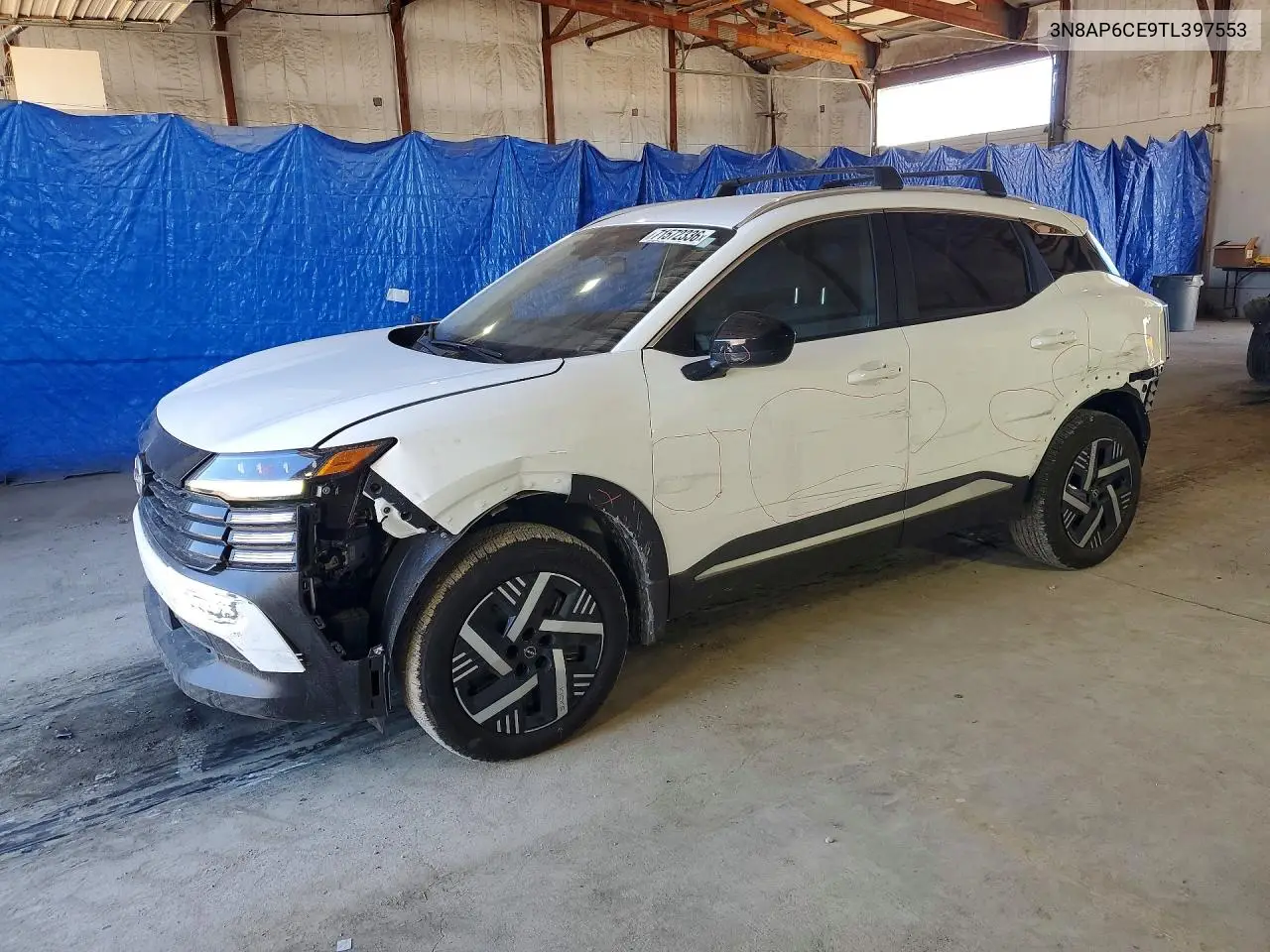 NISSAN KICKS 2026, VIN 3N8AP6CE9TL397553