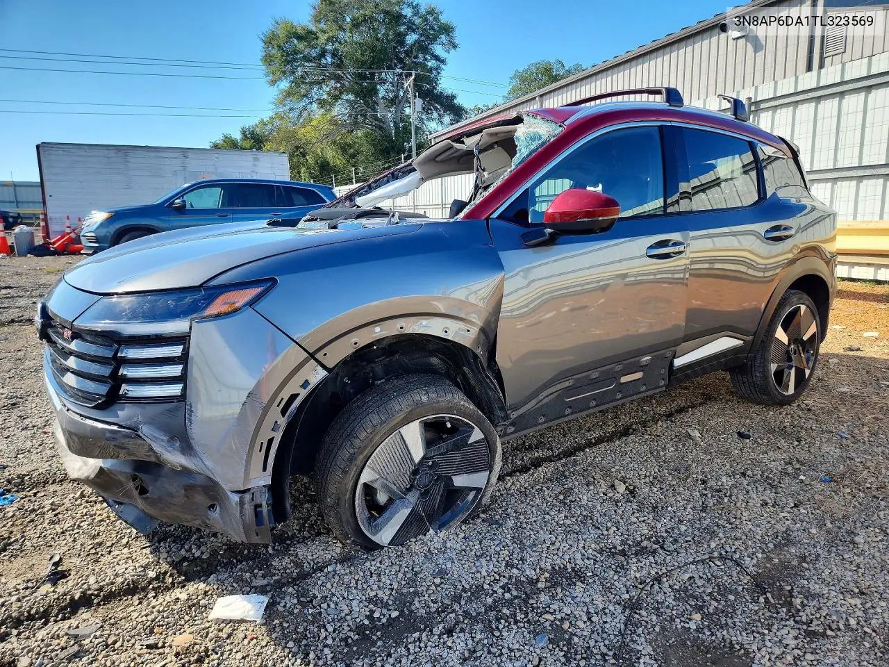 NISSAN KICKS 2026, VIN 3N8AP6DA1TL323569