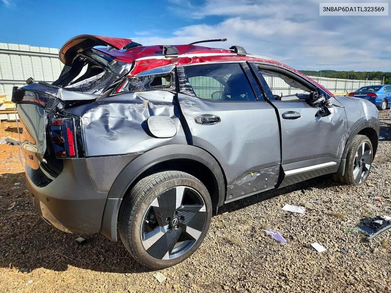 2026 NISSAN KICKS VIN 3N8AP6DA1TL323569 — фото 3
