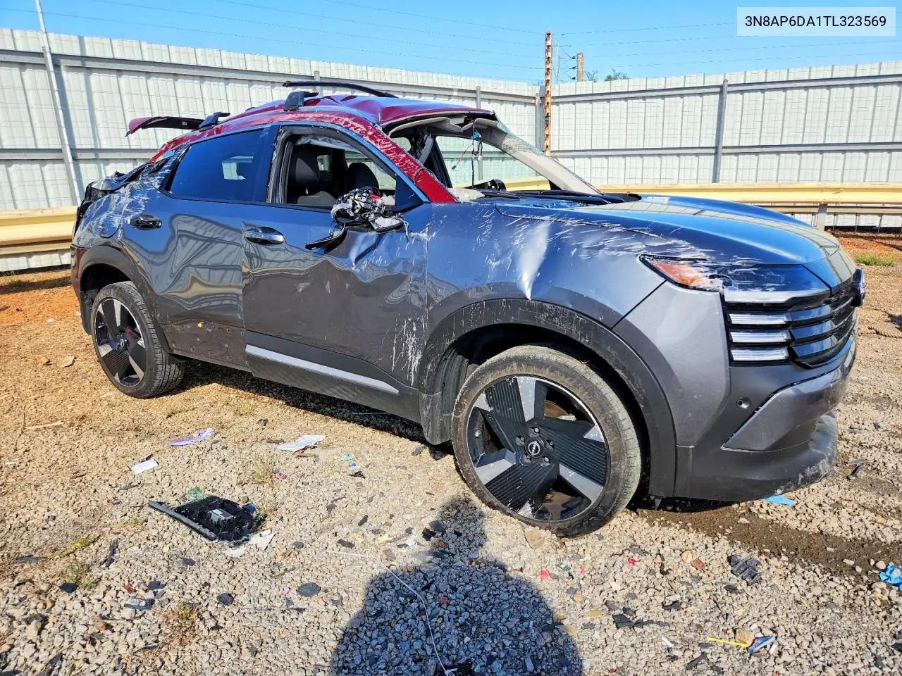 2026 NISSAN KICKS VIN 3N8AP6DA1TL323569 — фото 4