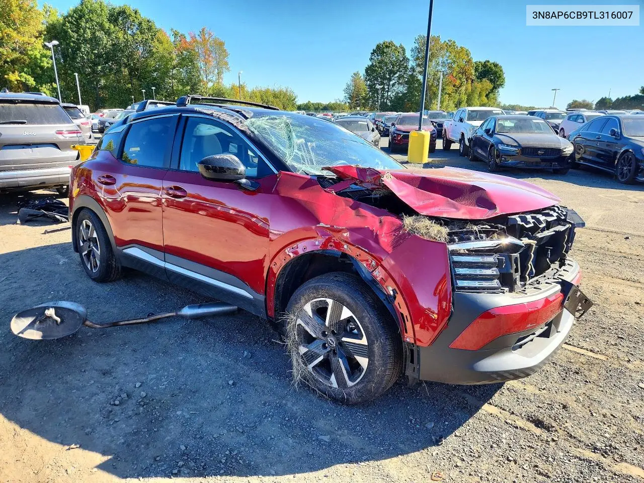 2026 NISSAN KICKS VIN 3N8AP6CB9TL316007 — фото 4