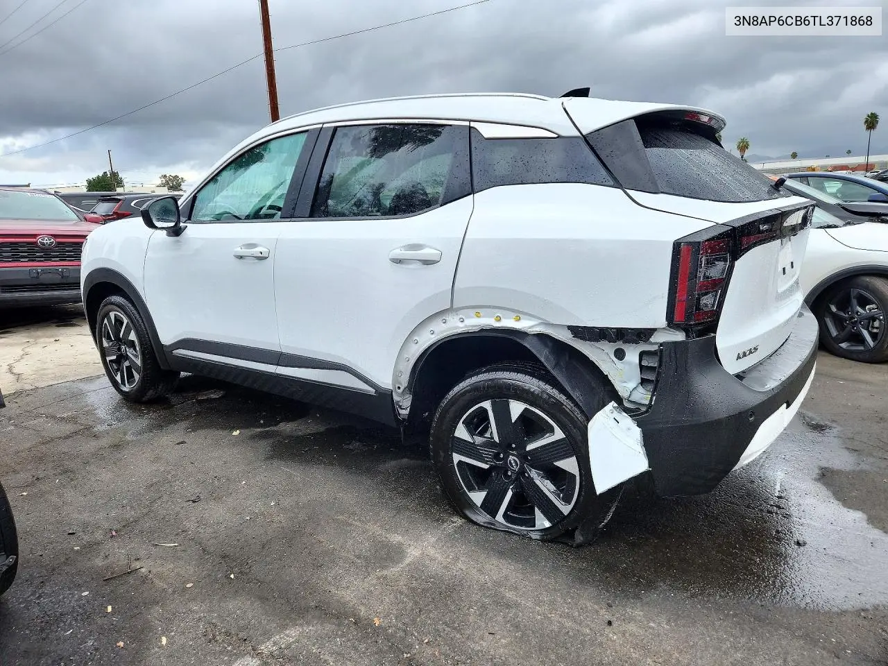 2026 NISSAN KICKS VIN 3N8AP6CB6TL371868 — фото 2
