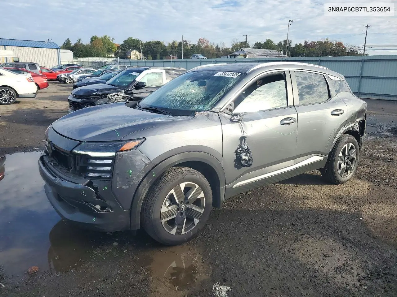 NISSAN KICKS 2026, VIN 3N8AP6CB7TL353654