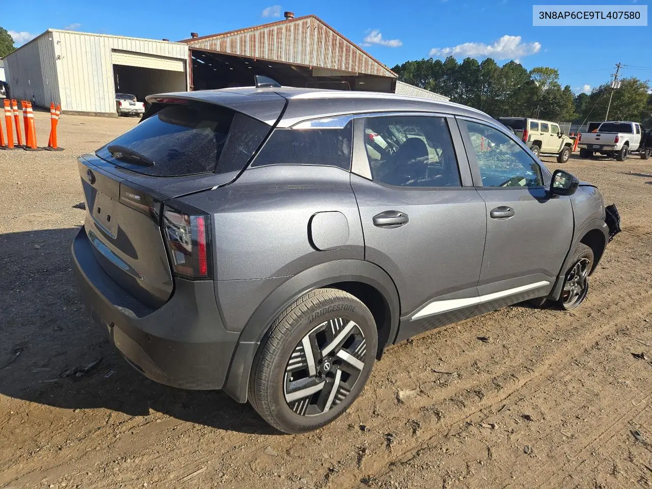 2026 NISSAN KICKS VIN 3N8AP6CE9TL407580 — фото 3