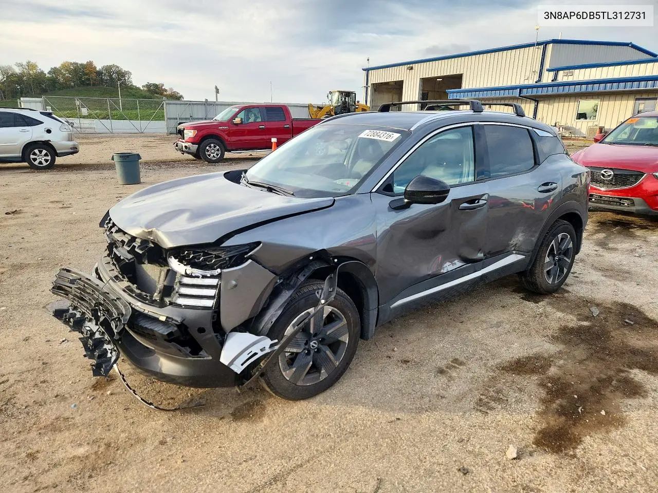 NISSAN KICKS 2026, VIN 3N8AP6DB5TL312731