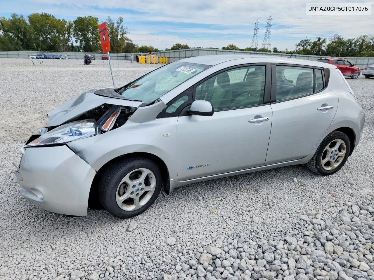 NISSAN LEAF 2012, VIN JN1AZ0CP5CT017076