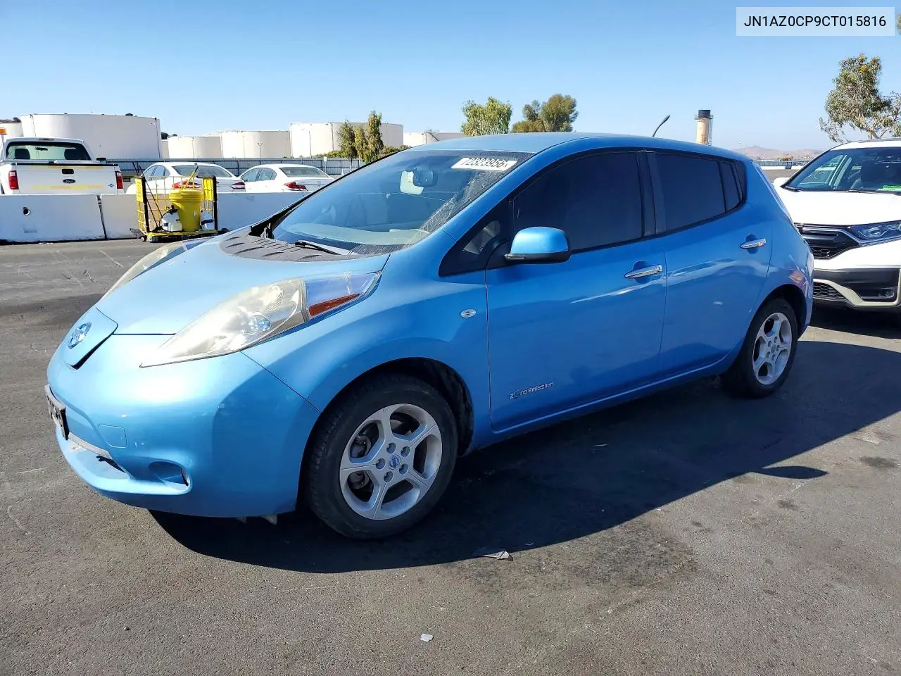 NISSAN LEAF 2012, VIN JN1AZ0CP9CT015816