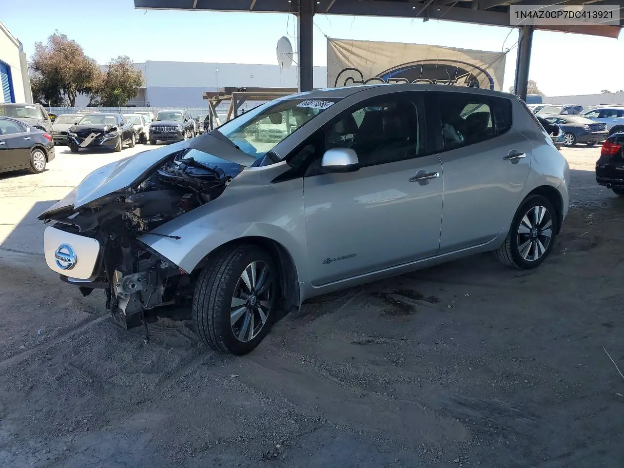 NISSAN LEAF 2013, VIN 1N4AZ0CP7DC413921