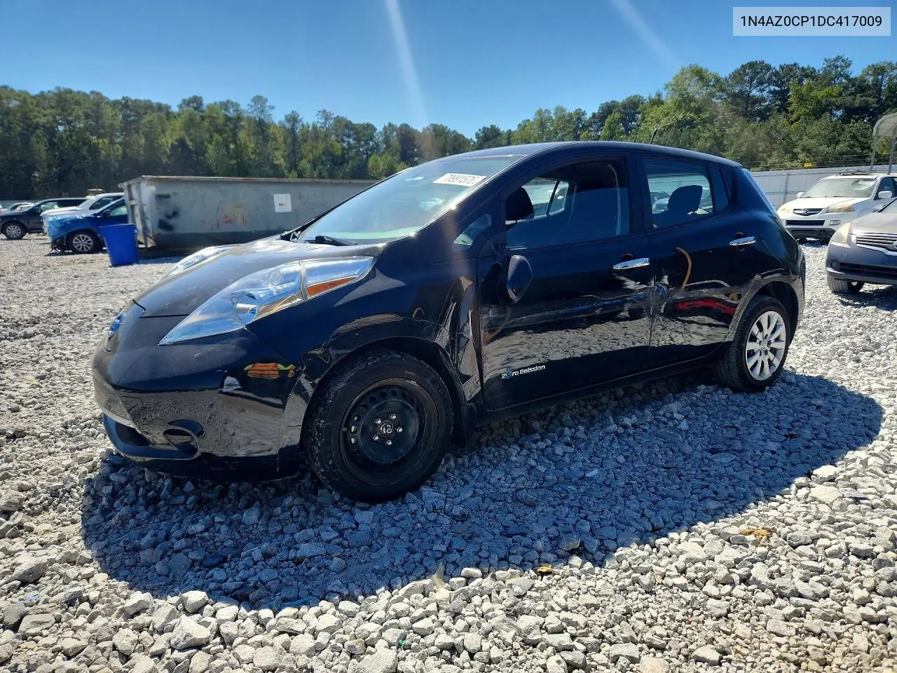 NISSAN LEAF 2013, VIN 1N4AZ0CP1DC417009