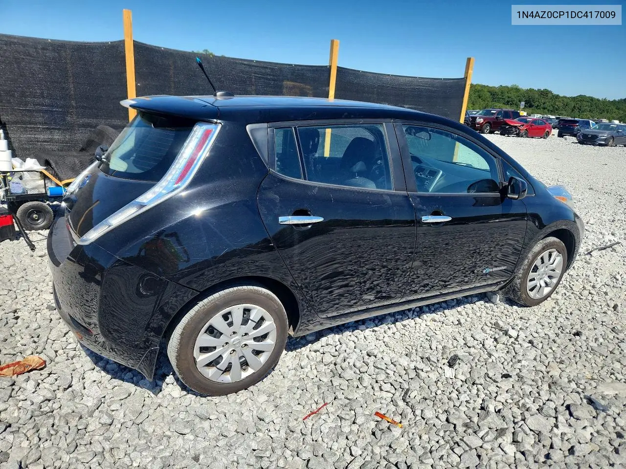 2013 NISSAN LEAF VIN 1N4AZ0CP1DC417009 — фото 3