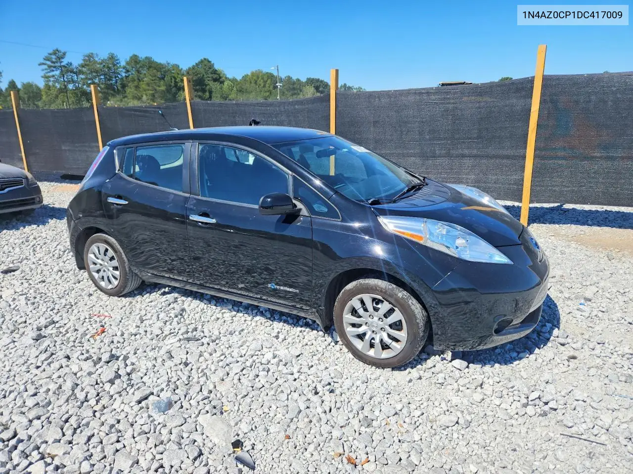 2013 NISSAN LEAF VIN 1N4AZ0CP1DC417009 — фото 4