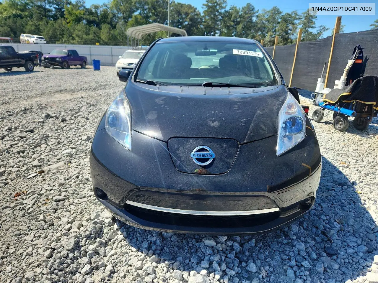 2013 NISSAN LEAF VIN 1N4AZ0CP1DC417009 — фото 5