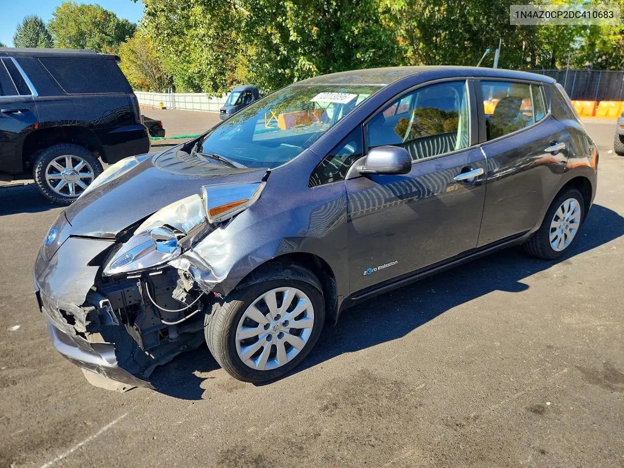 NISSAN LEAF 2013, VIN 1N4AZ0CP2DC410683