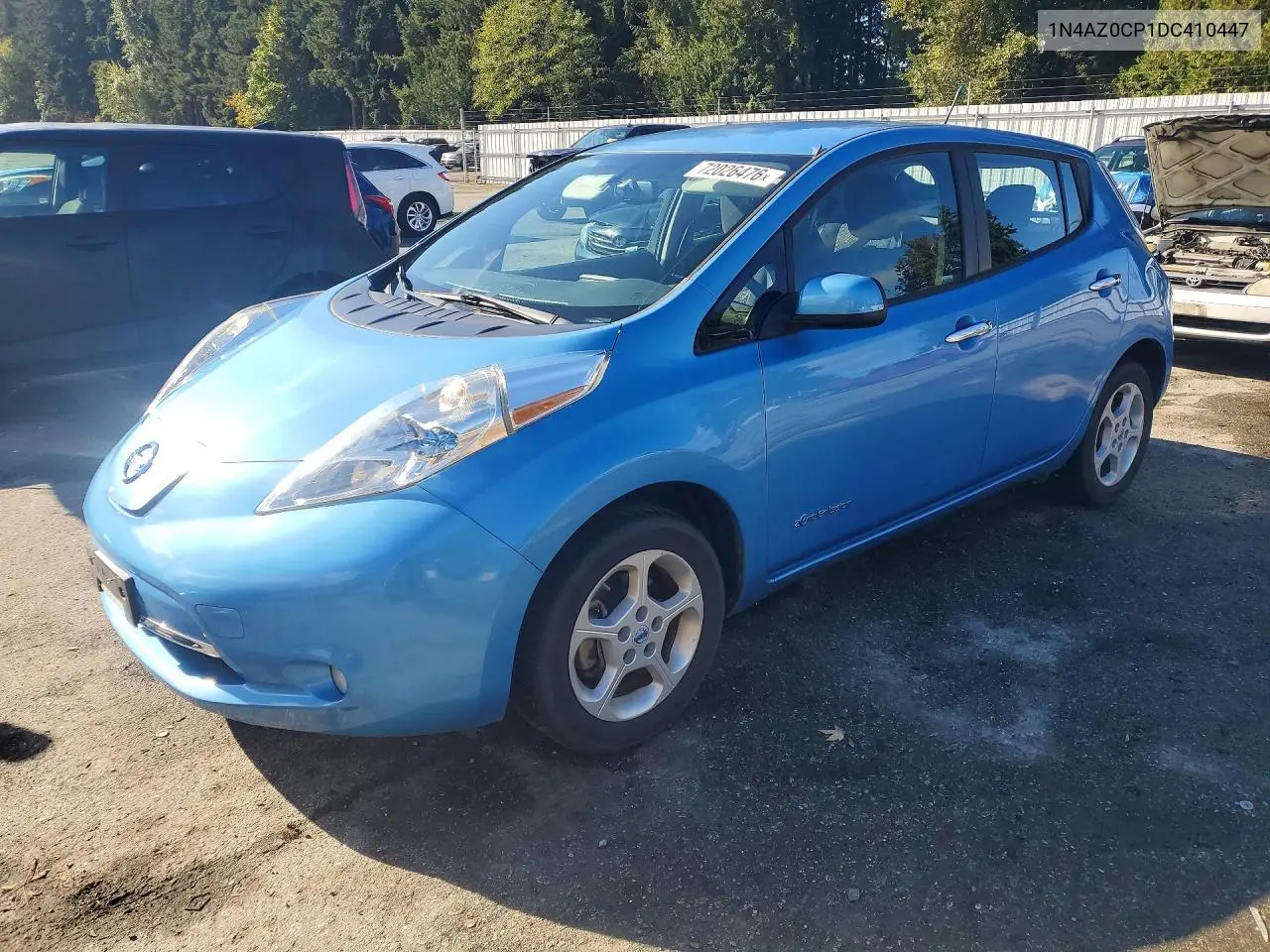 NISSAN LEAF 2013, VIN 1N4AZ0CP1DC410447