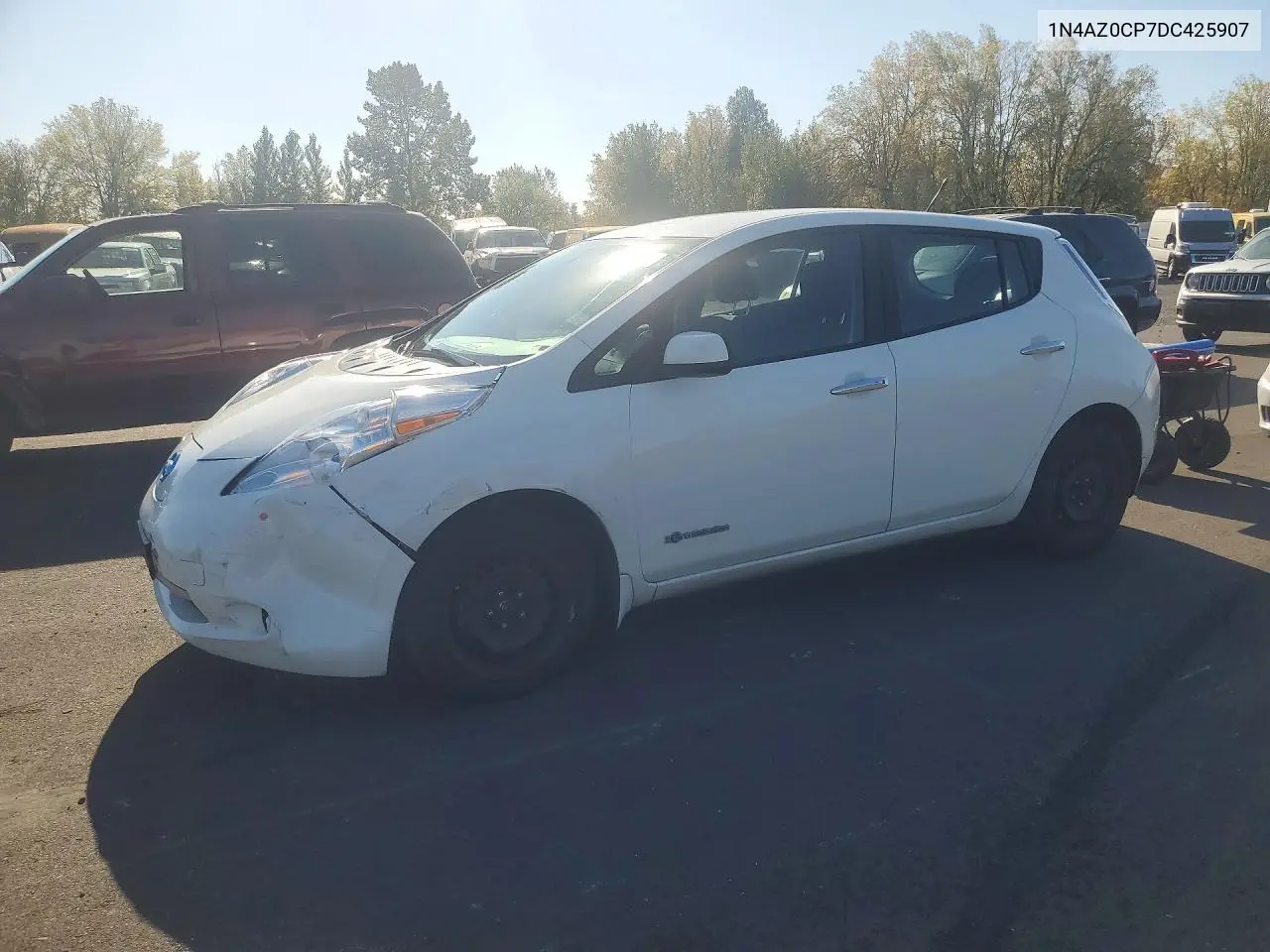 NISSAN LEAF 2013, VIN 1N4AZ0CP7DC425907