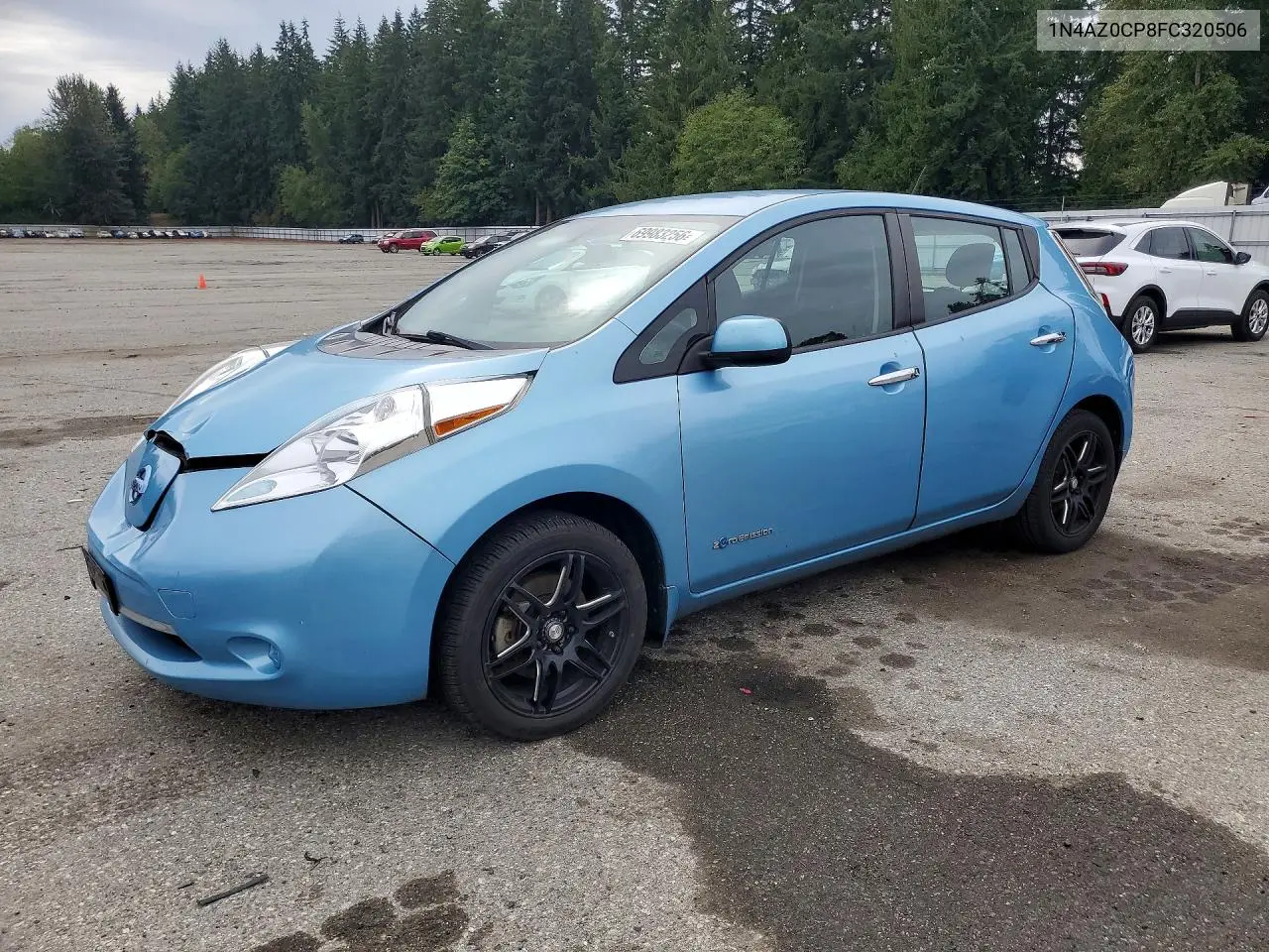 NISSAN LEAF 2015, VIN 1N4AZ0CP8FC320506