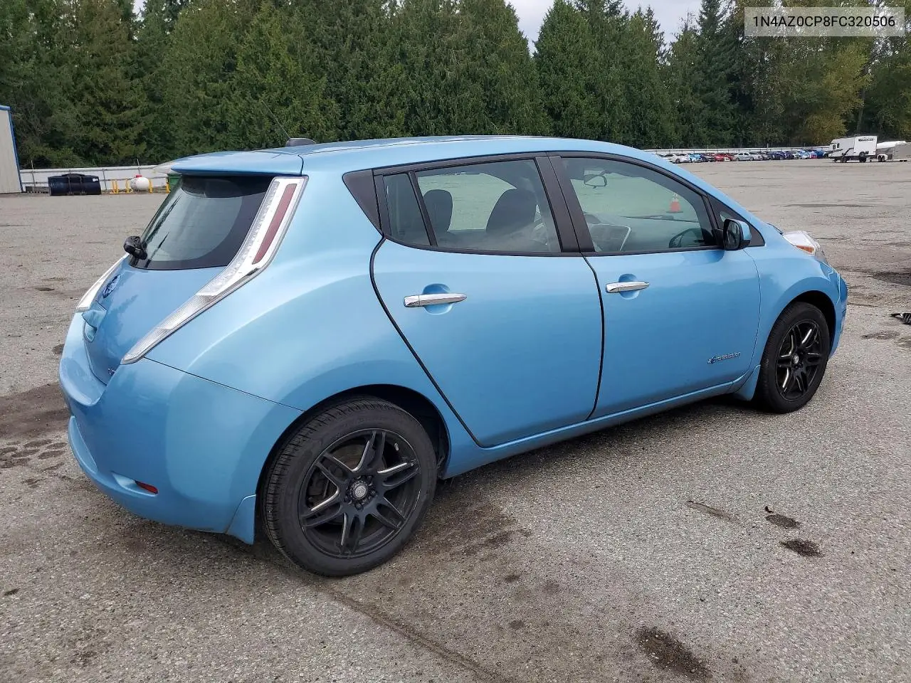 2015 NISSAN LEAF VIN 1N4AZ0CP8FC320506 — фото 3