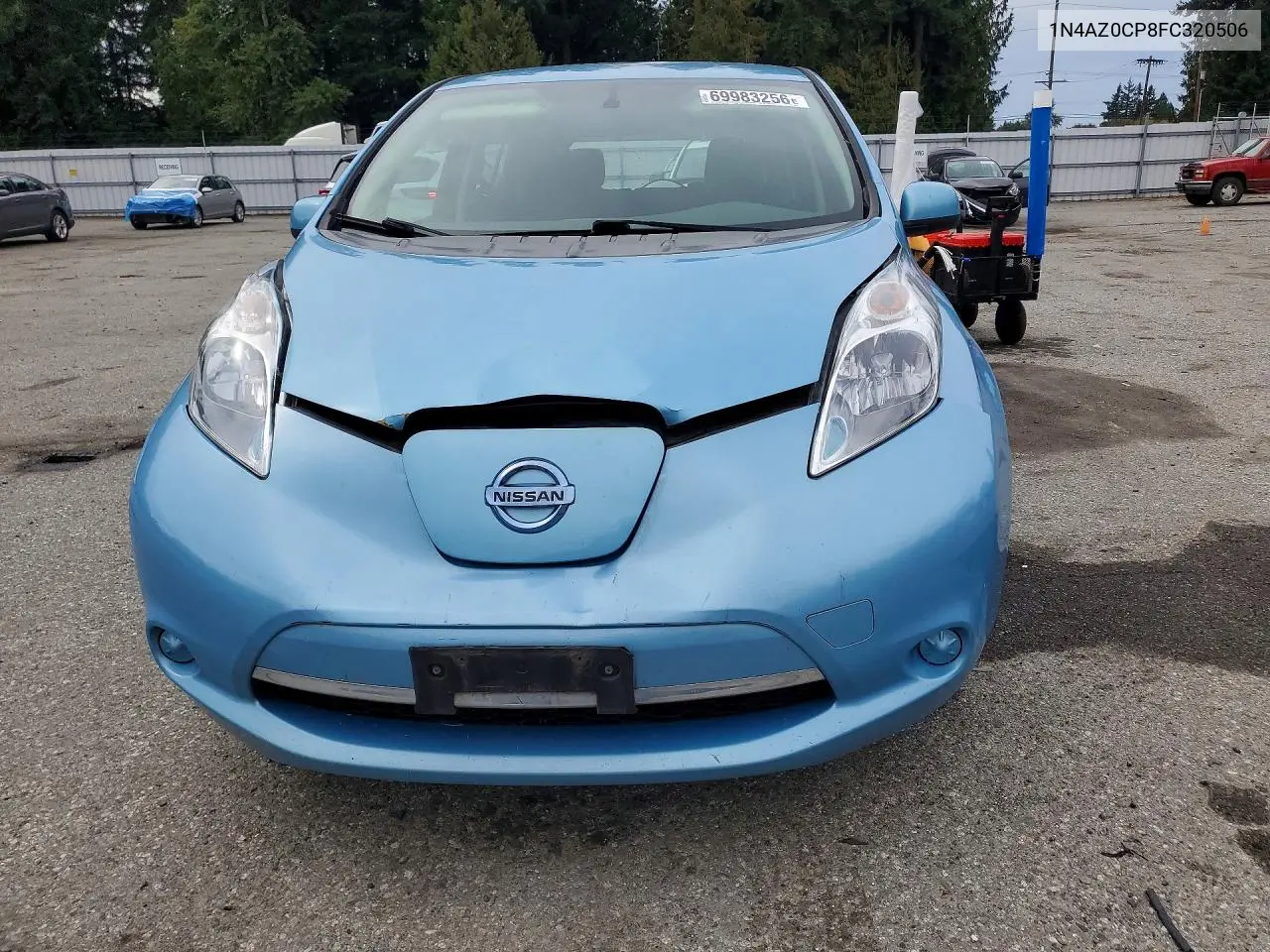 2015 NISSAN LEAF VIN 1N4AZ0CP8FC320506 — фото 5