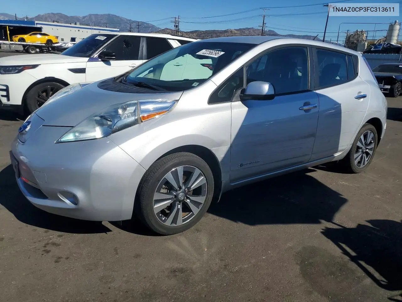NISSAN LEAF 2015, VIN 1N4AZ0CP3FC313611