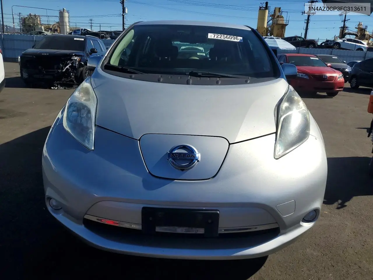 2015 NISSAN LEAF VIN 1N4AZ0CP3FC313611 — фото 5