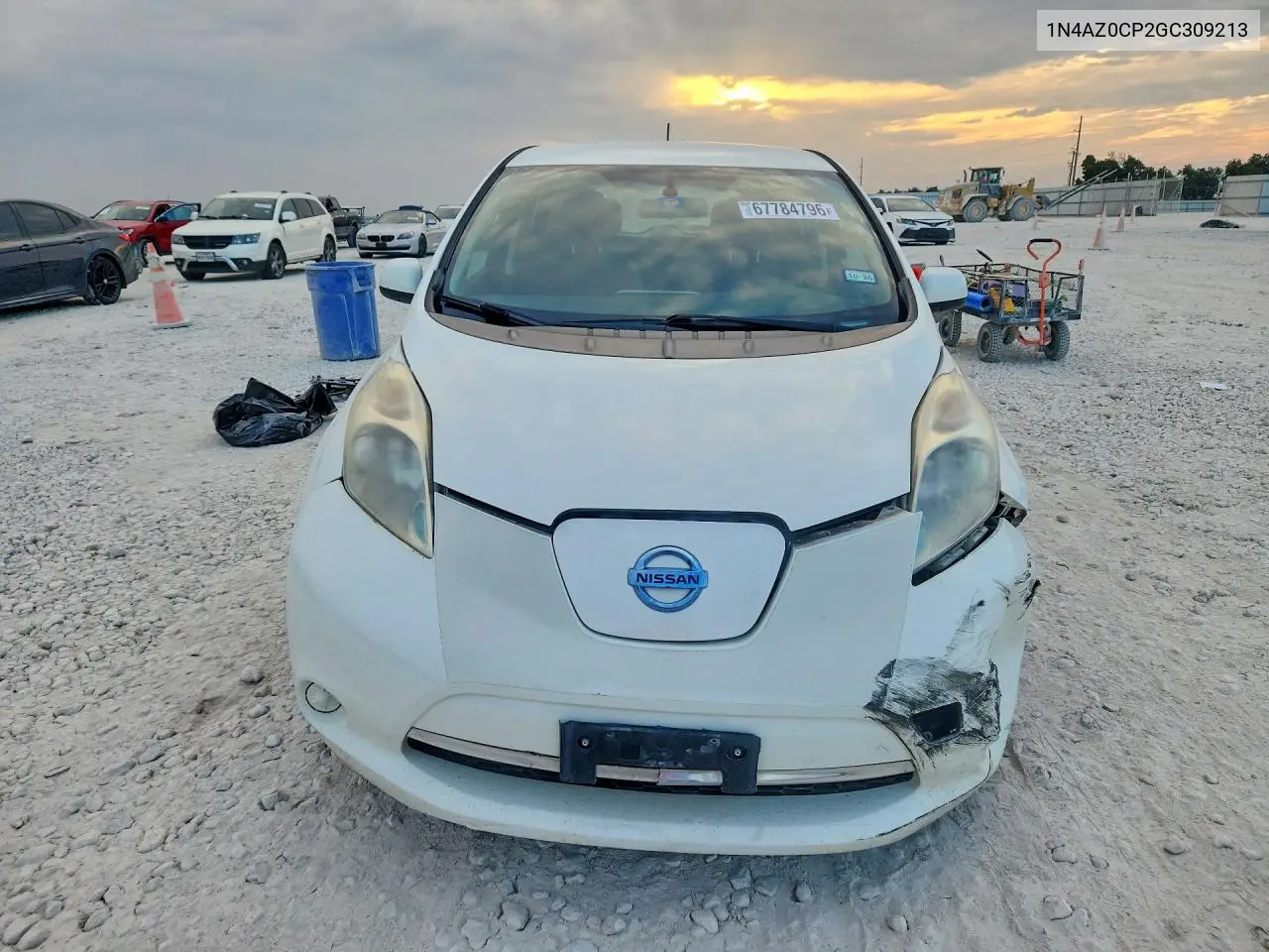 2016 NISSAN LEAF VIN 1N4AZ0CP2GC309213 — фото 5