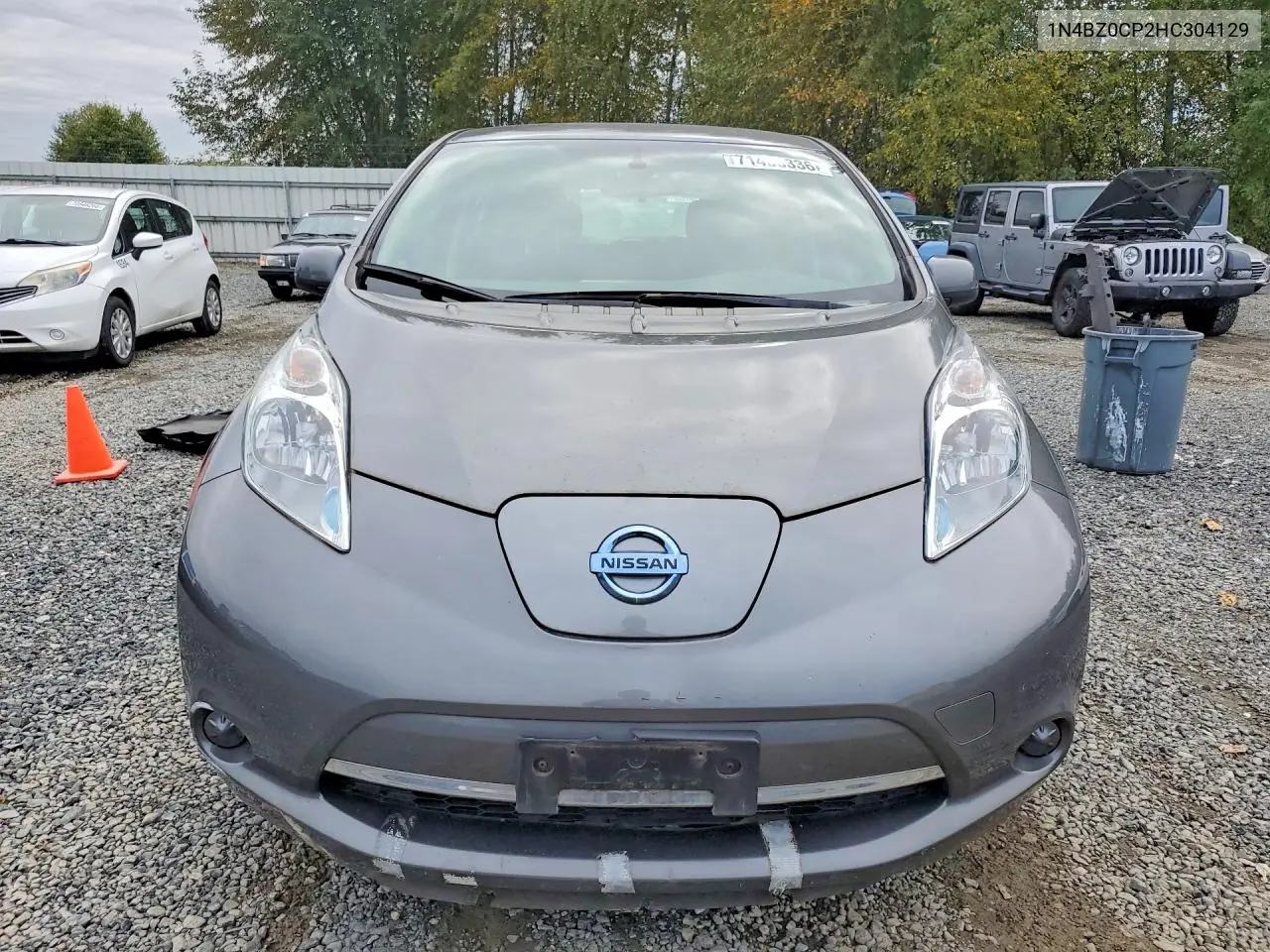 2017 NISSAN LEAF VIN 1N4BZ0CP2HC304129 — фото 5