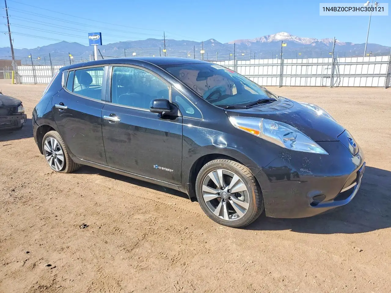 2017 NISSAN LEAF VIN 1N4BZ0CP3HC303121 — фото 4