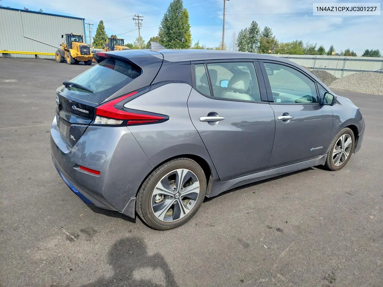 2018 NISSAN LEAF VIN 1N4AZ1CPXJC301227 — фото 3