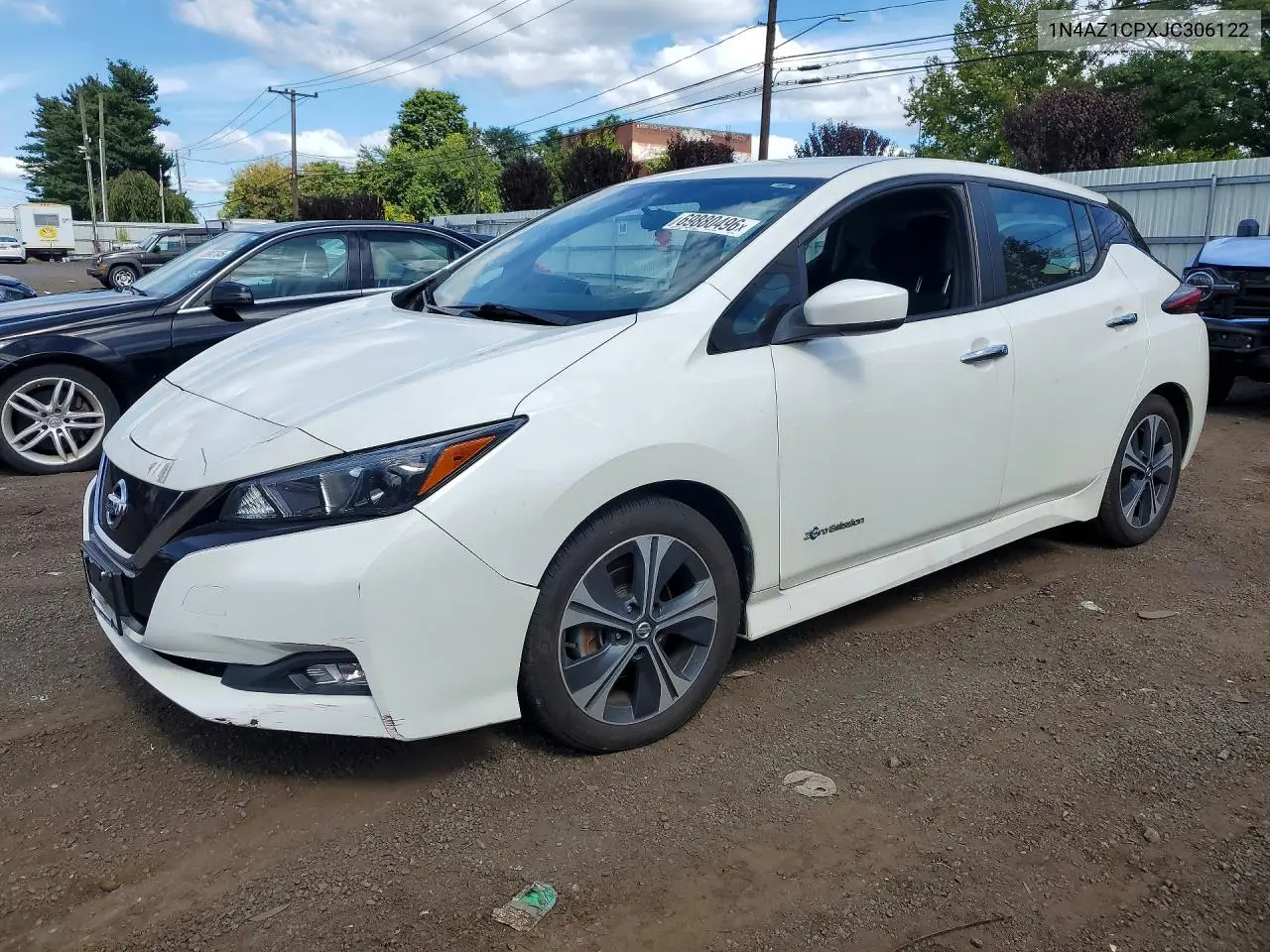 NISSAN LEAF 2018, VIN 1N4AZ1CPXJC306122