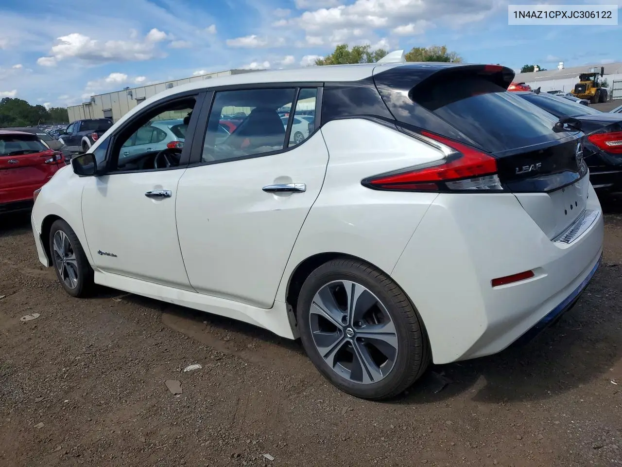 2018 NISSAN LEAF VIN 1N4AZ1CPXJC306122 — фото 2