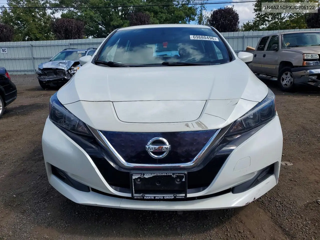 2018 NISSAN LEAF VIN 1N4AZ1CPXJC306122 — фото 5