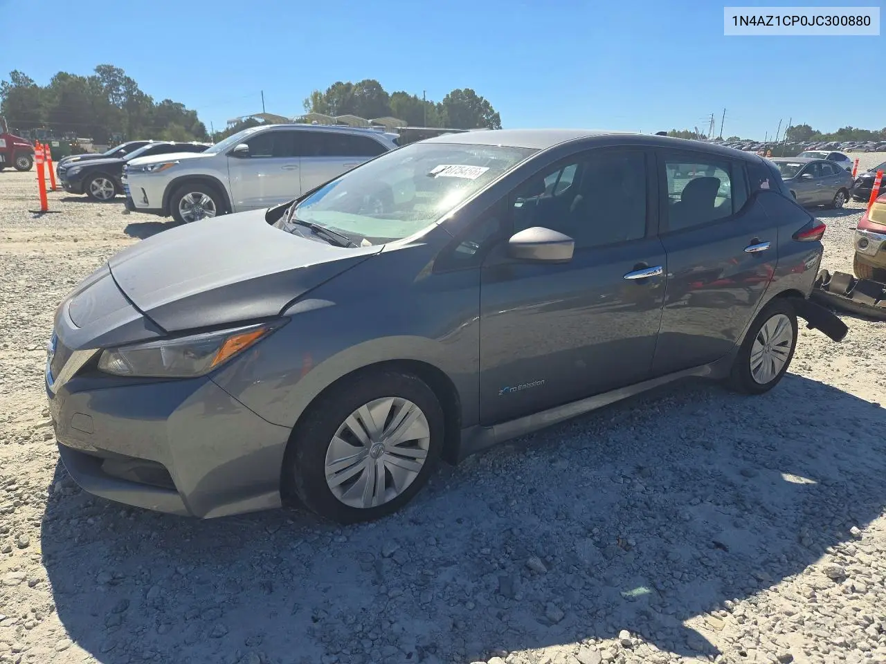 NISSAN LEAF 2018, VIN 1N4AZ1CP0JC300880